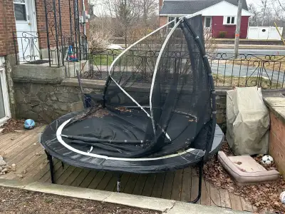 free trampoline, View more