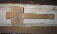 Vintage Woodworking Carpentry Carver's Mallets for Chisels