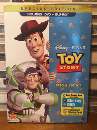 Toy Story (Blu-ray/DVD, 2010, 2-Disc Set, Special Edition