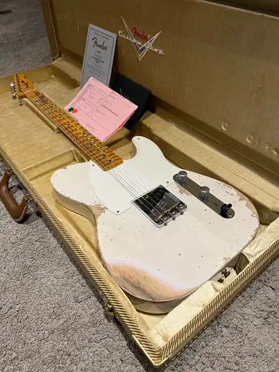 2023 limited edition heavy relic, reverse esquire. This one has the 57 soft V neck and reverse cocke...