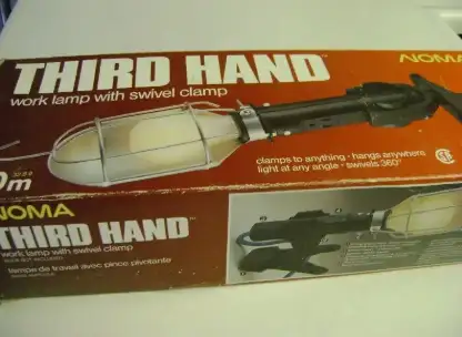 NOMA Work Lamp & Outdoor Security Fixture - MADE IN USA in Indoor Lighting & Fans in City of Toronto - Image 2