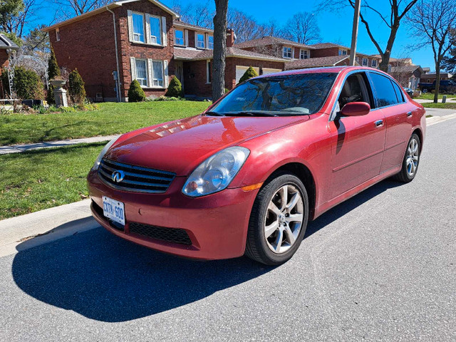 Infinity G35x for sale.  in Cars & Trucks in City of Toronto