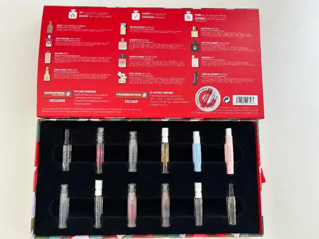 12 pieces Gucci YSL Lancôme perfume samples gift set new63384461804163121