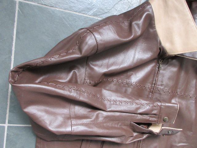 CORDOVAN Manteau vrai cuir / Real Leather Coat – Homme/Men dans Hommes  à Drummondville