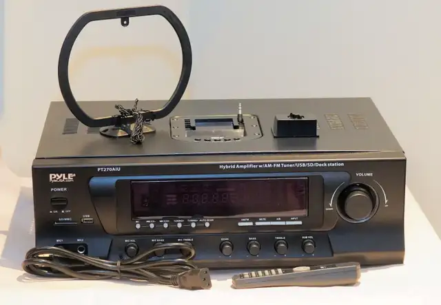 Pyle Hybrid Amplifier PT270AIU – Home Audio Receiver in Stereo Systems & Home Theatre in Mississauga / Peel Region - Image 3
