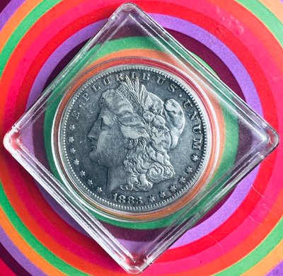 1883-S Morgan Silver Dollar Semi Key Date ENCAPSULATED EXCELLENT, View more
