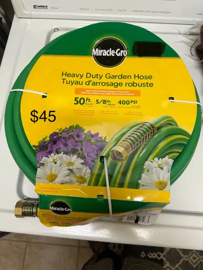 New 50 ft Garden Hose Heavy Duty, View more