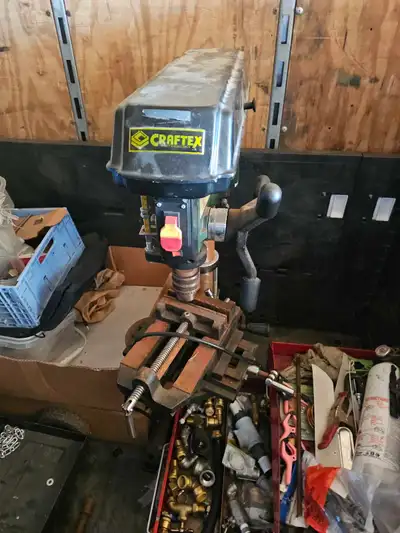 benchtop drill press with 5/8" jacobs chuck and X/Y axis vice, View more