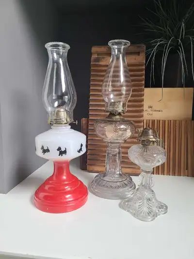 Antique Hurricane Lamps, View more