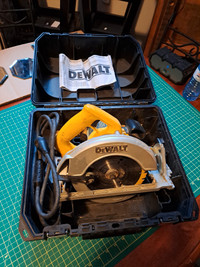 Dewalt 7 1/4" corded  circular saw