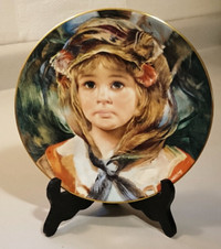 Vintage 1982 Royal Doulton Plate Portraits of Innocence Angelica