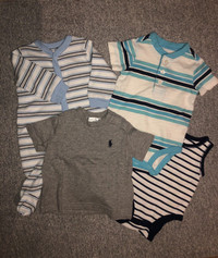 4 pieces baby boy clothes