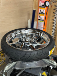 Motorcycle Tire Replacment