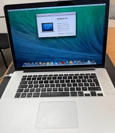 Apple MacBook Pro 15-inch Laptop - Intel Core i7 2.0GHz - 8GB RA, View more