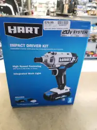 Hart Impact Driver kit