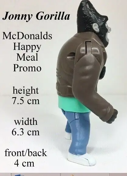 McDonald’s Sing Happy Meal Toy #8 Jonny Gorilla sealed pack new in Arts & Collectibles in City of Toronto - Image 3