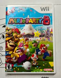 Nintendo Wii Mario Party 8 Boite/Manuel