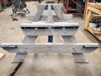 Concrete and steel forever Picnic Tables