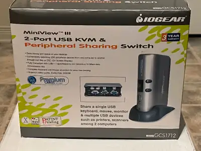 KVM Switch VGA USB, View more
