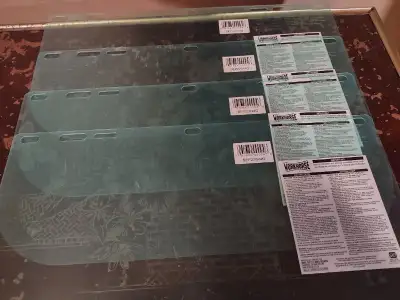 Workhorse® Polycarbonate Replacement Visor, Clear (Bunzl)., View more