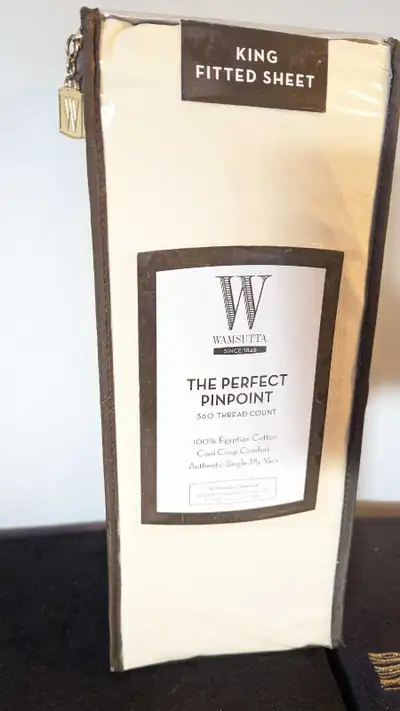 New Wamsuta king size fitted bed sheet, View more