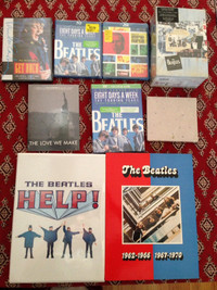The Beatles new sealed items and rare promos CDs, DVDs, blu-rays