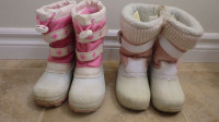 Girls Winter Boots, Size 9, EUC