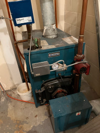 Heating System - oil fired boiler and accessories