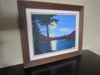 Afternoon Sun - signed painting by JGE
