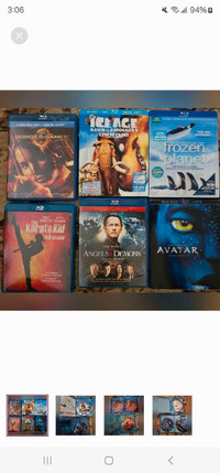 5/25$ Bluray DVD movies + digital copy Disney français &anglais