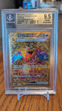 Japanese Charizard ex Gold BGS 9.5 Pokemon Card 
