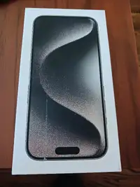 iPhone 15 Pro - Brand New Unopened Box