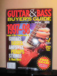 Guitar Player magazine 1997-98 guitar & bass buyer's guide
