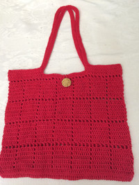 Crochet handbags