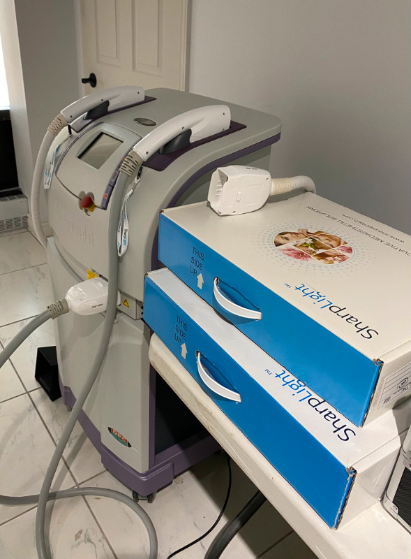 SHARPLIGHT FORMAX IPL LASER HAIR REMOVAL MACHINE 2 HANDPIECE 23K in Health & Special Needs in City of Toronto - Image 4