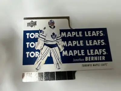 Jonathan Bernier 2015-16 Upper Deck Tim Hortons Die-Cut #TH-3, View more
