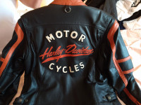 Blouson de moto en cuir pour femme Harley-Davidson