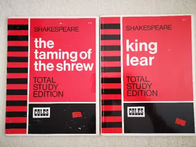 the taming of the shrew & king lear, View more