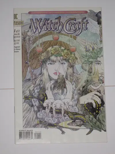 Veritgo Witchcraft#’s 1, 2 & 3 complete set! comic book, View more