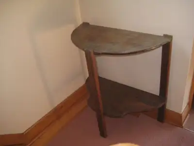 VINTAGE WOOD - WALL STAND/TABLE/DISPLAY, View more