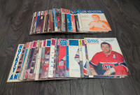 Qte 74, belle collection pour tout amateur de Hockey et l'histoi