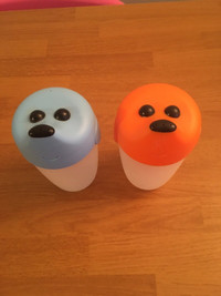 Dog themed sippy cups