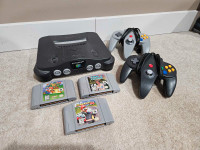 Nintendo 64 System, Controllers & Games