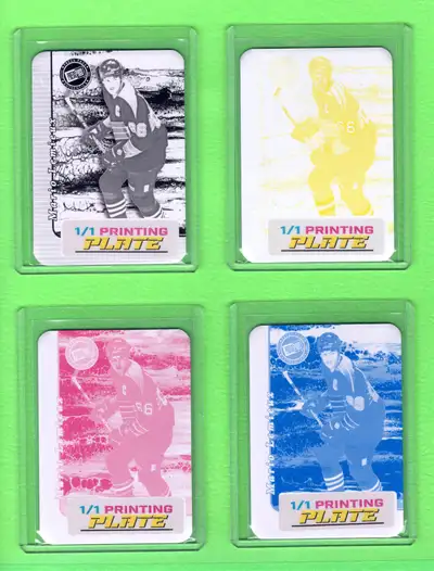 MARIO LEMIEUX PRINTING PLATE 1/1 SET COMPLET 4/4 PRESS PASS 2024, View more