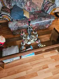 Glass Top coffee table and 2 end tables