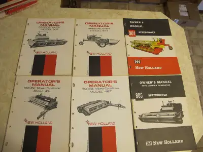 Manuals are $20 each