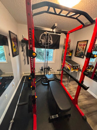 Squat Rack complete package for sale with accessories $2500