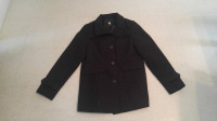 Manteau de printemps noir (grandeur médium) à vendre 30$