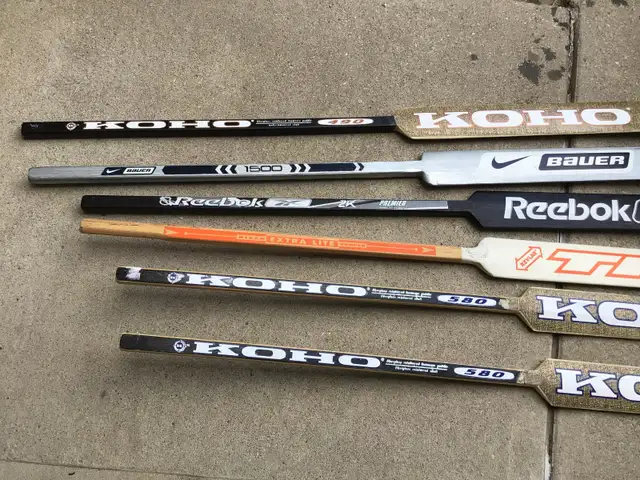 Brand New Old Stock Wood Goalie Sticks in Hockey in Windsor Region - Image 4