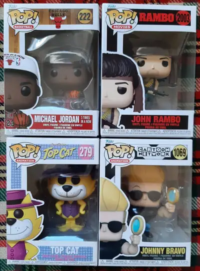 Four Funko Pops For Sale, View more